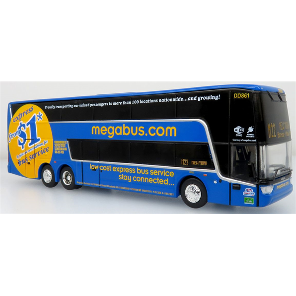 Van Hool TDX Coach Megabus John Ayrey Die Casts